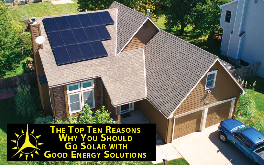 Top 10 Reasons to Go Solar